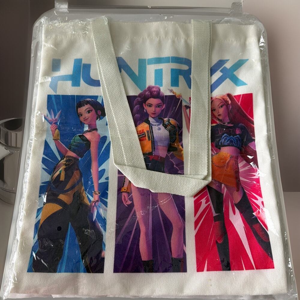 KPop HUNTRX Canvas Tote Bag